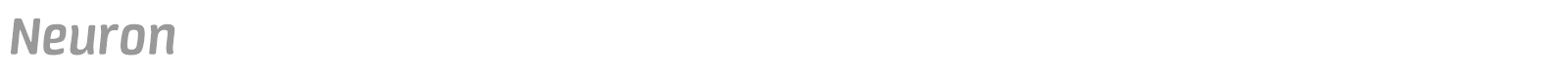 Neuron font preview